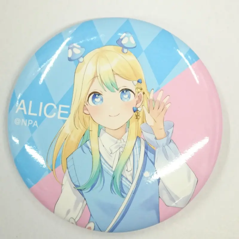 コンパス 青春 アリス 缶バッジ コンパス アリス WEGO コラボ 缶バッジ 青春アリス - メルカリ