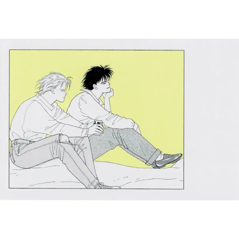 吉田秋生 『BANANA FISH』 ポストカード アッシュ・リンクス 奥村英二