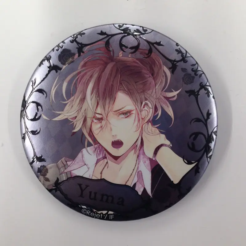 DIABOLIK LOVERS ディアラバ 無神ユーマ 生誕祭 ホロ 缶バッジ Stream