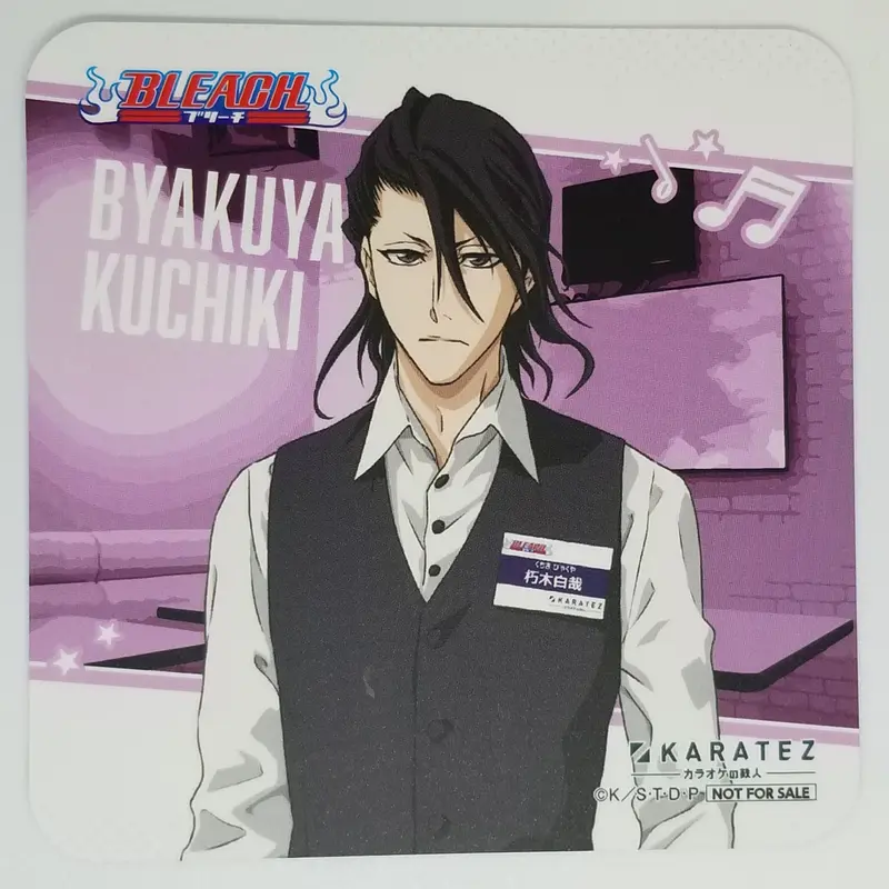 BLEACH 朽木 白哉 オリジナルコースター | K-BOOKS 池袋 ２次元グッズ通販
