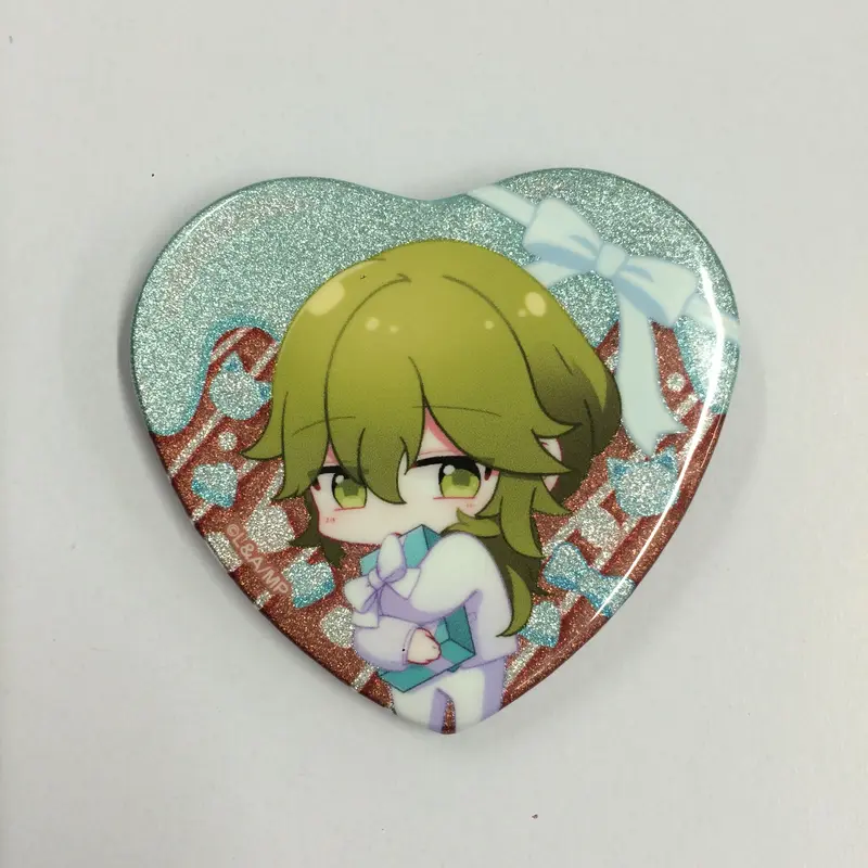 イタミ有】明治東亰恋伽 菱田春草 缶バッジ ホロ | K-BOOKS 池袋 ２