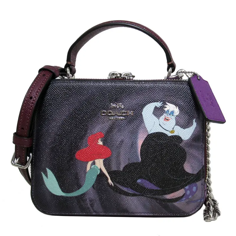 COACH ショルダーバッグ CC375 SVR99 ヴィランズ アースラ モチーフ