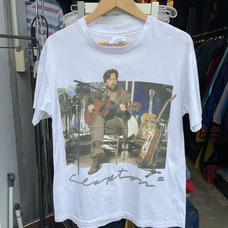 ベルギー製 エリッククラプトン 激レア!90年代Tシャツ セール - www