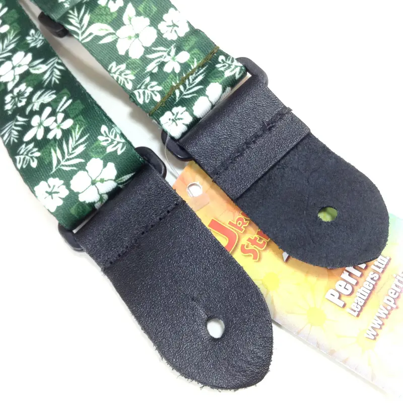 ウクレレストラップ ハイビスカス 【Perri's】ウクレレストラップ