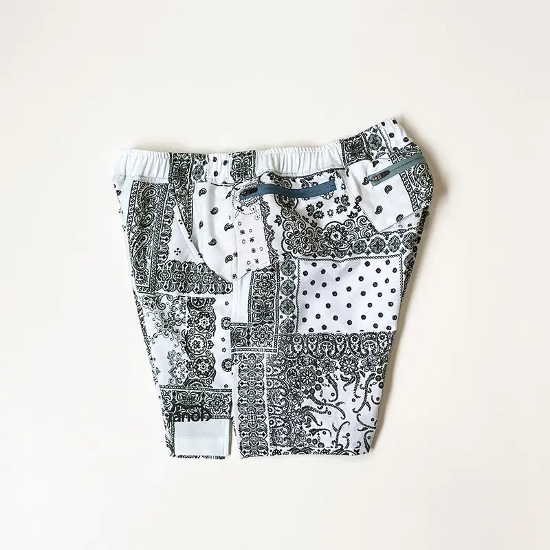 ranor(ラナー) BANDANA MIDDLE SHORTS SAND WHITE | Y...