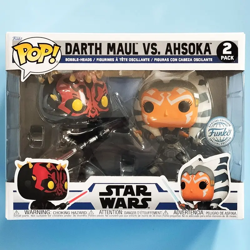 ファンコポップ 『スターウォーズ/クローンウォーズ』ダースモールvs