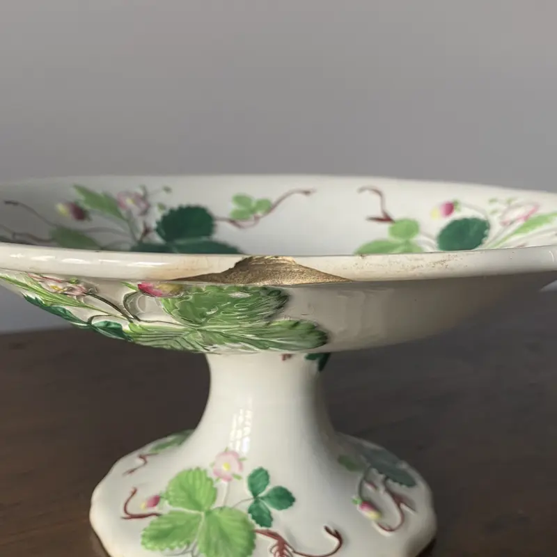 クレイユ＆モントロー コンポティエ FRAISE アンティーク 050316