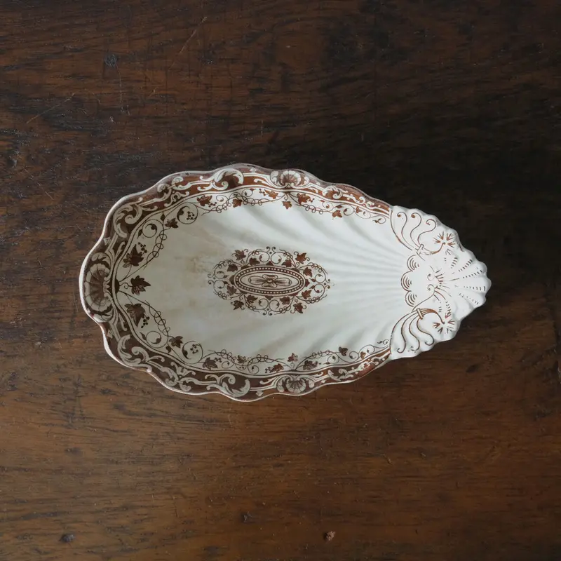 ヴィエイヤール ボルドー シェル型 ラヴィエ アンティーク 050107