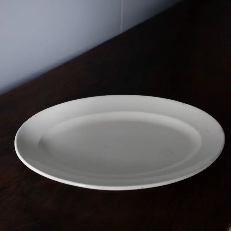 クレイユ＆モントロー オーバル プレート 小さめ アンティーク 050254