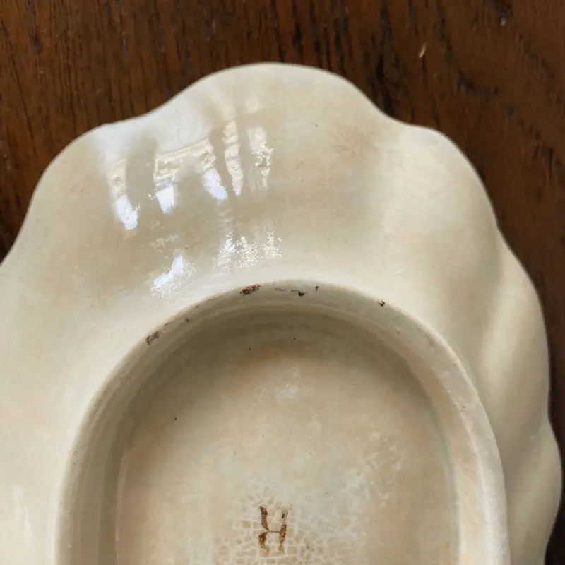 ヴィエイヤール ボルドー シェル型 ラヴィエ アンティーク 050107