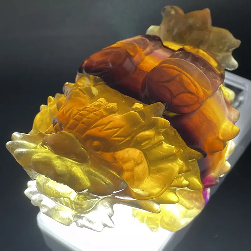 完成品 フローライト 龍亀 | mts-solutions.fr