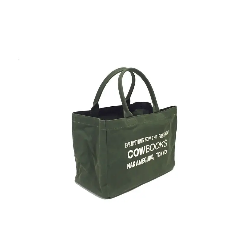 お試し価格！】 BOOKS COW カウブックス キャンバスバッグ コンテナ