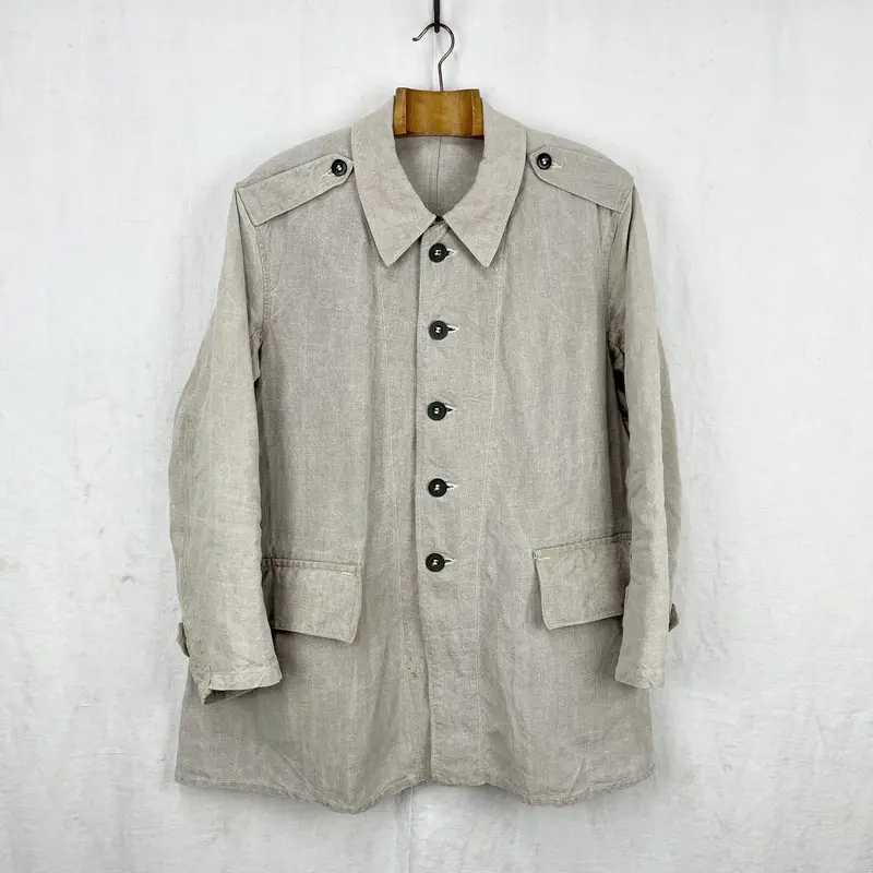 French Army M38 Bourgeron Jacket Linen Size2 |