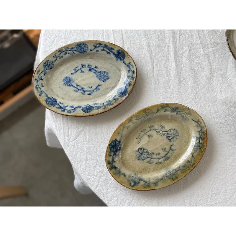 加賀美円 8寸皿 2枚セット ディナー皿 人気 完売 作家 皿・プレート