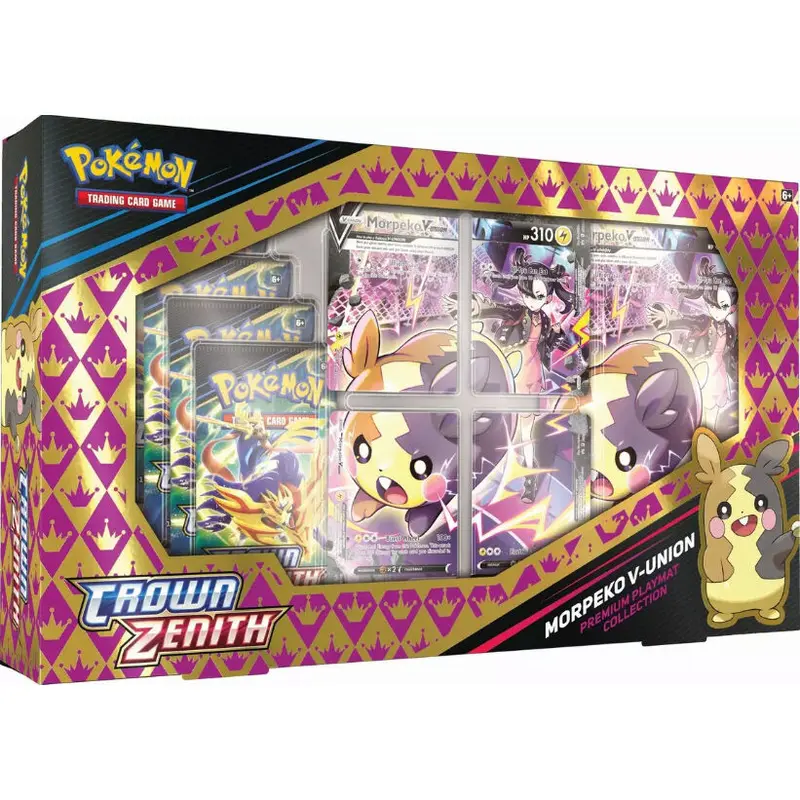 ポケモンカード Crown Zenith モルペコ V-UNION Premium Playm...