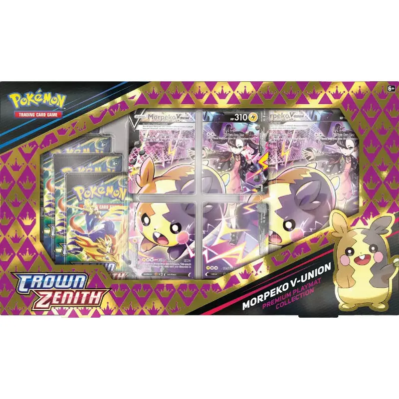 ポケモンカード Crown Zenith モルペコ V-UNION Premium Playm...