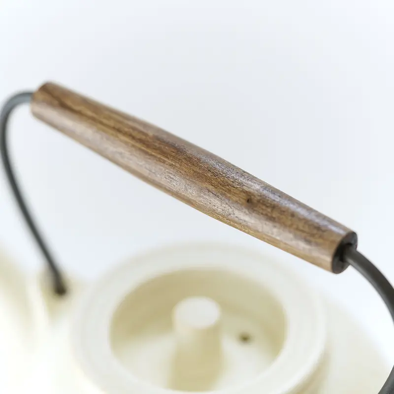 角掛政志・耐火土瓶 / 白 | 黄魚オンラインショップ