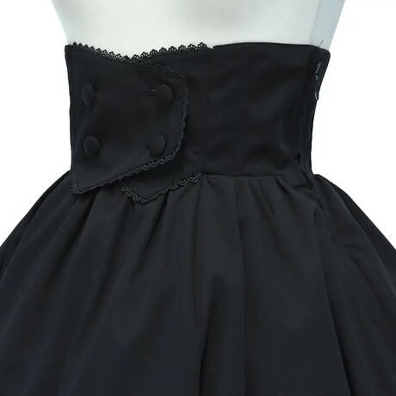 Sheglit シェグリット 後ろ下がりスカート 黒 | cobegas.cl