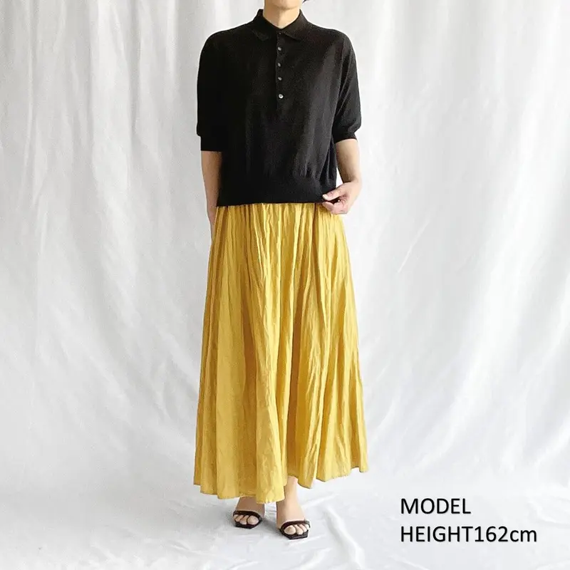 vivaprestoヴィヴァプレスト リネンロングスカート 322601 | kleur