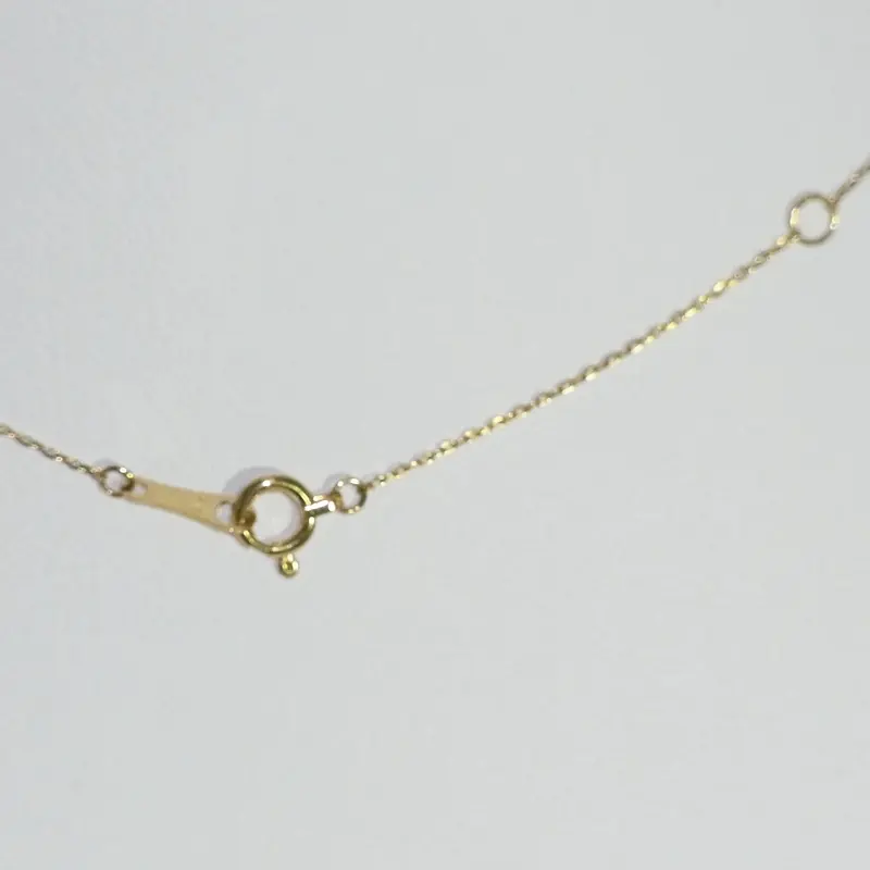 K18 ダイヤモンド ラインプチネックレス 0.30ct | kokuzawa-t