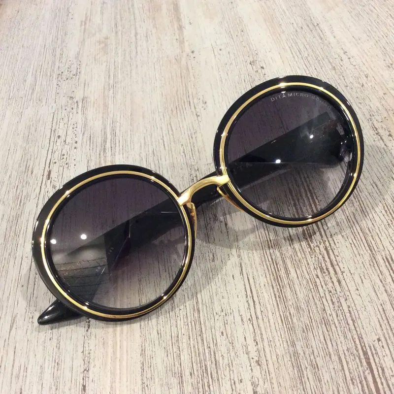 DITA ディータ MICRO-ROUND DTS406-A-01//BLK//GLD | k...