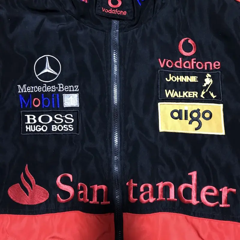 USED】MERCEDES-BENZ WAPPEN RACING JACKET | KONBINI