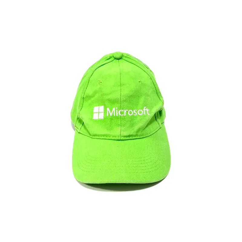 USED】00'S MICROSOFT CAP LIME GREEN | KONBINI
