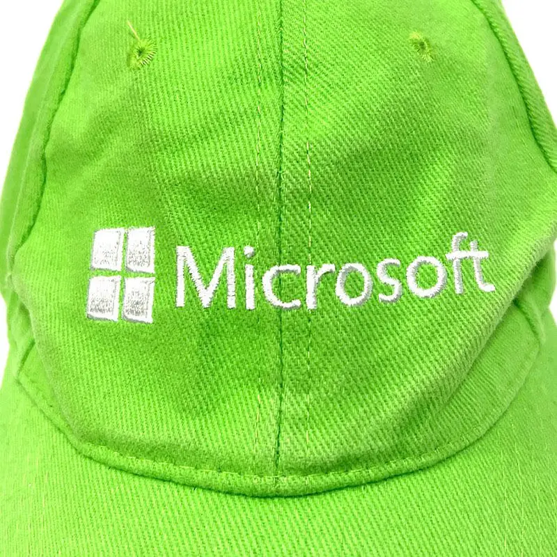 USED】00'S MICROSOFT CAP LIME GREEN | KONBINI