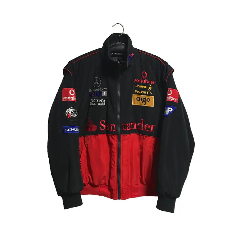 USED】MERCEDES-BENZ WAPPEN RACING JACKET | KONBINI