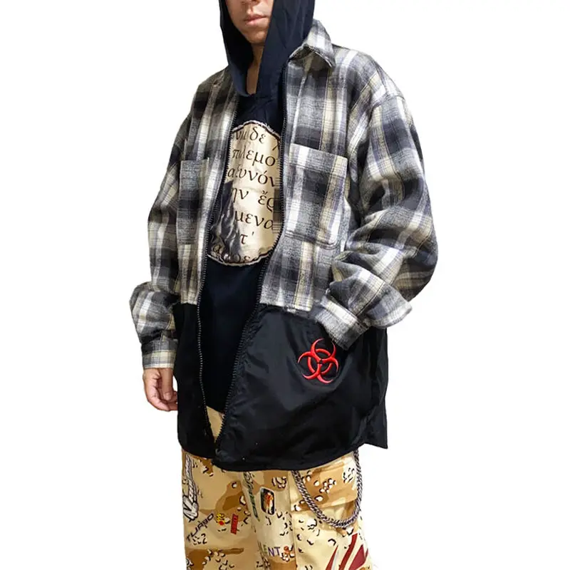 USED】90'S HAZ-MAT SWITCHING SHIRT JACKET | KON...