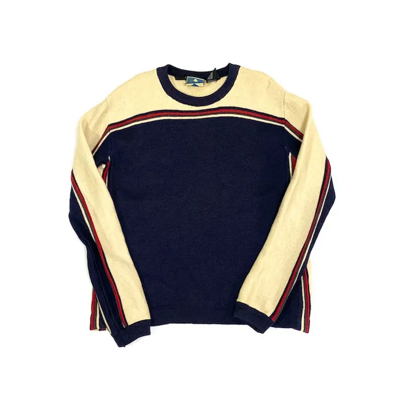 USED】80'S-90'S BURTON LINE KNIT SWEATER | KONBINI