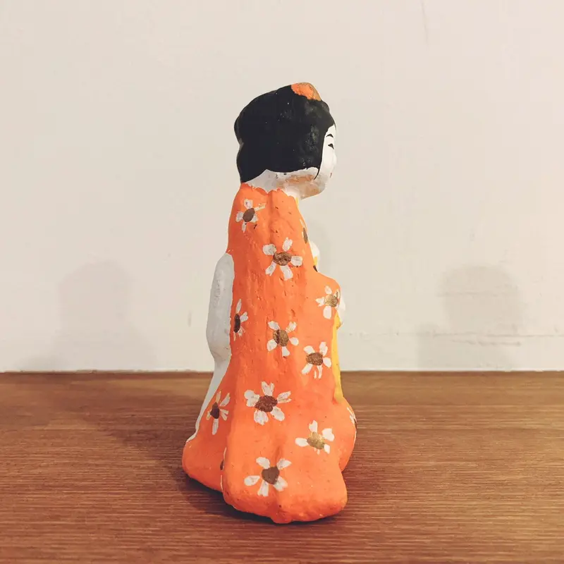 廃絶　棚尾人形　天神　土人形　郷土玩具　(9/7迄出品) 慶] 廃絶/棚尾土人形/天神/郷土玩具/入手困難