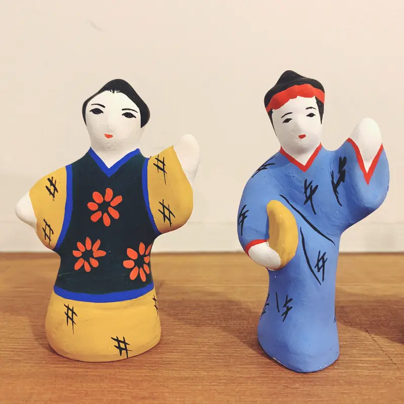 琉球郷土玩具の『土人形(んーちゃふぅとぅきー)』 | 象々の郷土玩具