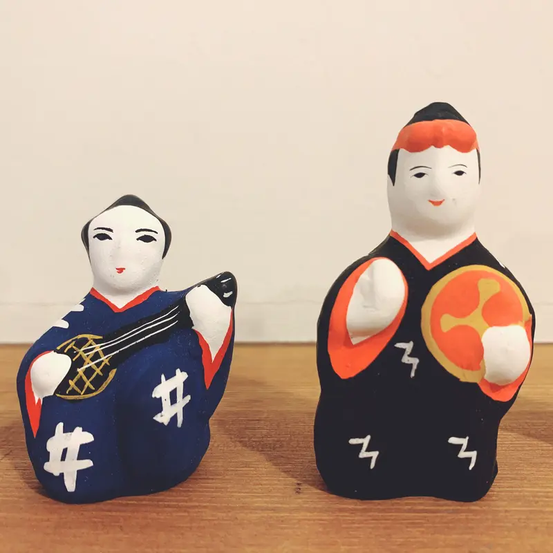 琉球郷土玩具の『土人形(んーちゃふぅとぅきー)』 | 象々の郷土玩具