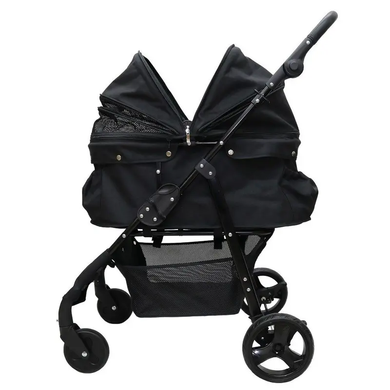 中型犬、多頭飼いに特化した専用設計!耐荷重30kg!4輪ペットカート