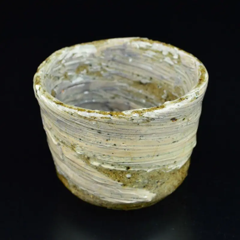 中川自然坊 刷毛目唐津ぐい呑 | GALLERY 旭