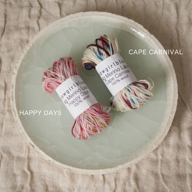 cowgirlblues [Wool Lace]メリノレース シングル 段染め手染め 4g 小...