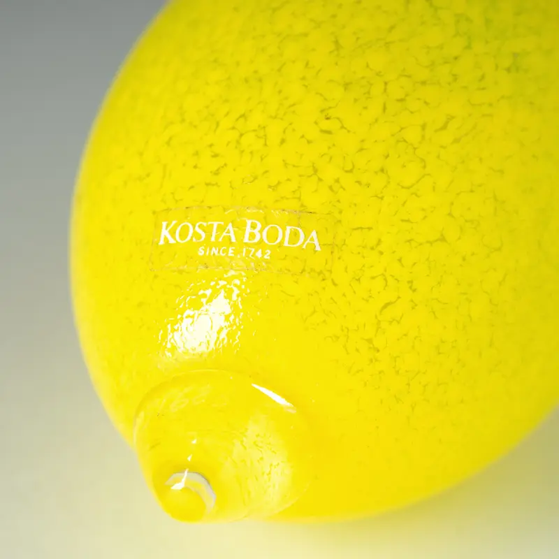 KOSTA BODA ヴィンテージガラスオブジェ/レモン | Lido オンラインショップ