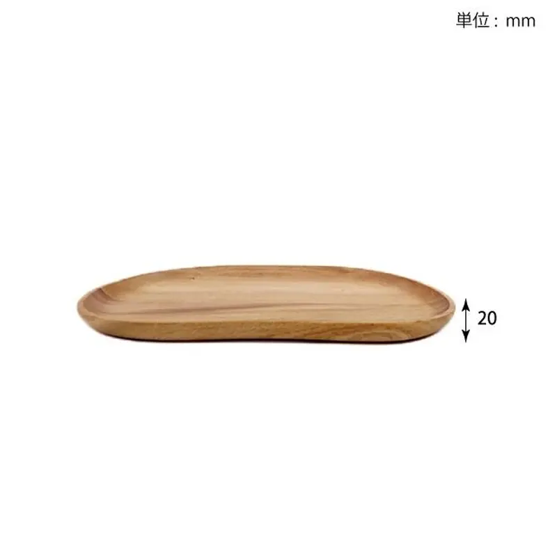 ウッドトレイ S / マホガニーを使った木の温もりを感じるトレイ