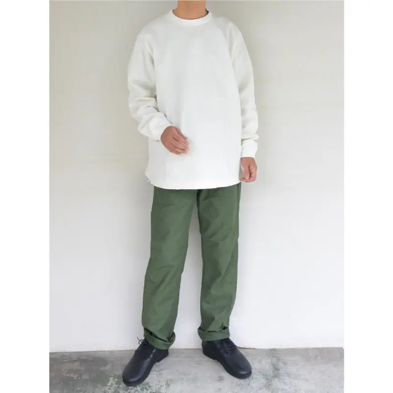 Jackman Dotsume L/S T-Shirt 度詰め長袖Tシャツ ワイドシルエット