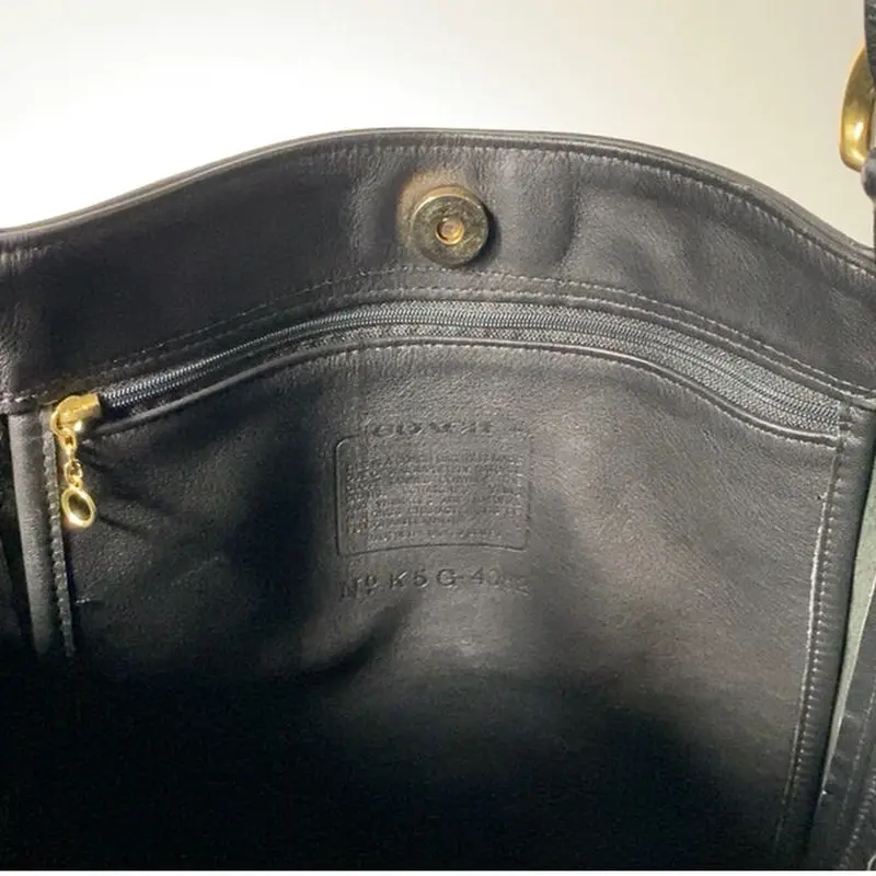 COACH オールドコーチ レザートートバッグ No.K5G-4082 グローブレザー