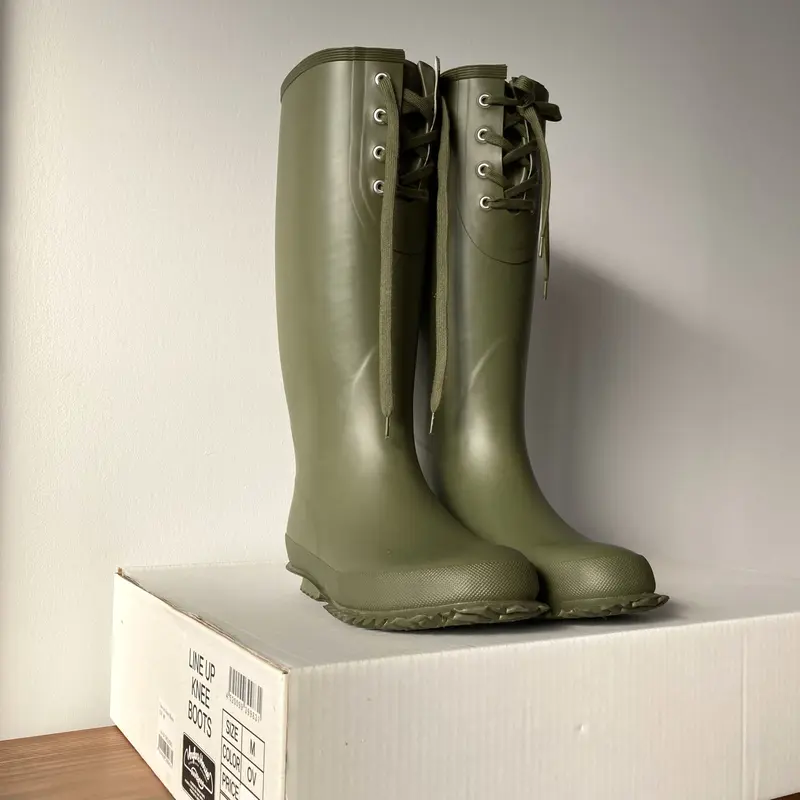 Angler's house ラインナップニーブーツ/OLIVE・M | MILMOUNTAI...