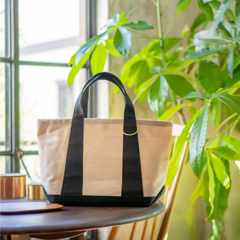 handmade♡ちょっとオトナきれいめ帆布 トート♡タッセル レオパード