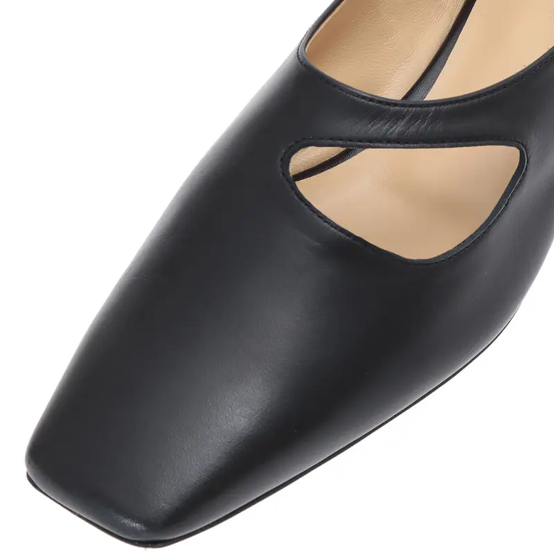 CLANE 𝗔𝗦𝗬𝗠𝗠𝗘𝗧𝗥𝗬 𝗛𝗢𝗟𝗘 𝗙𝗟𝗔𝗧 𝗦𝗛𝗢𝗘𝗦〖BLACK