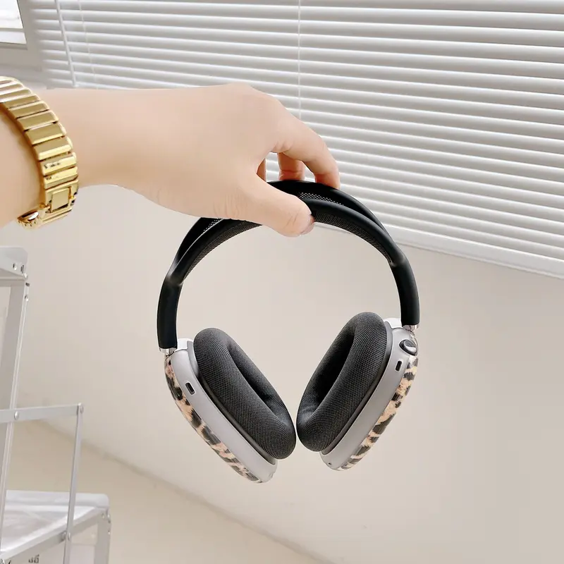 AirPods マックス専用ケース ヒョウ柄 可愛いAirPods Maxカバー