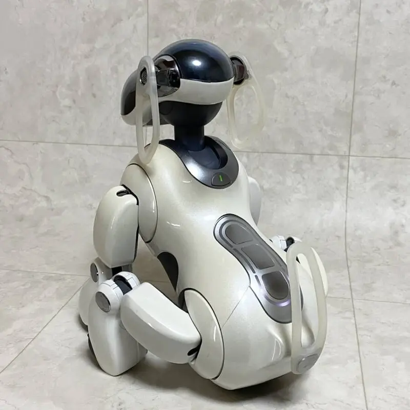SONY ERS-7 AIBO ホワイト 純正みみとしっぽのシリコンカバー