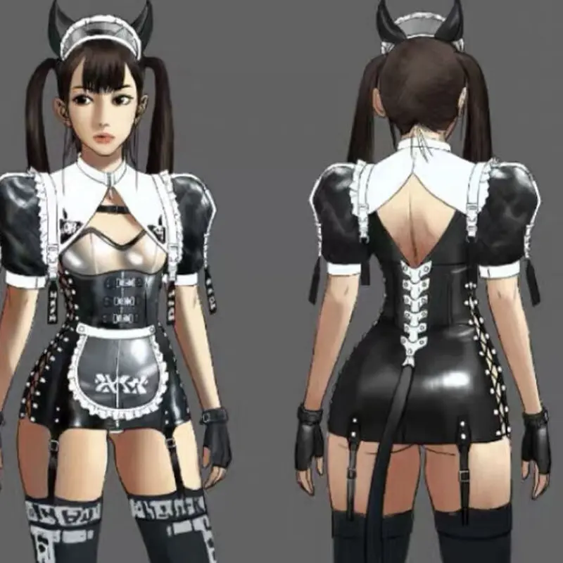 お取り寄せ】【歪萌舎】歪萌舍×黑暗王朝 AI猫耳メイド【2色】 | はれあめ