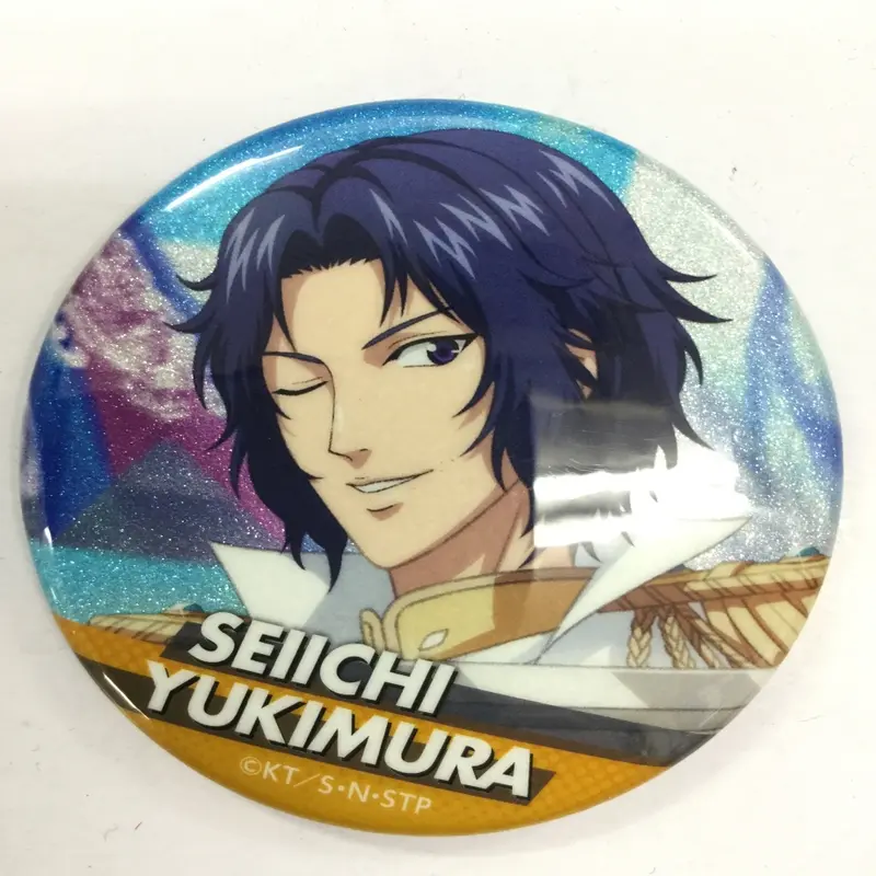 不二周助 テニラビ テニスの王子様 テニプリ ベスチ ホログラム 缶バッジ