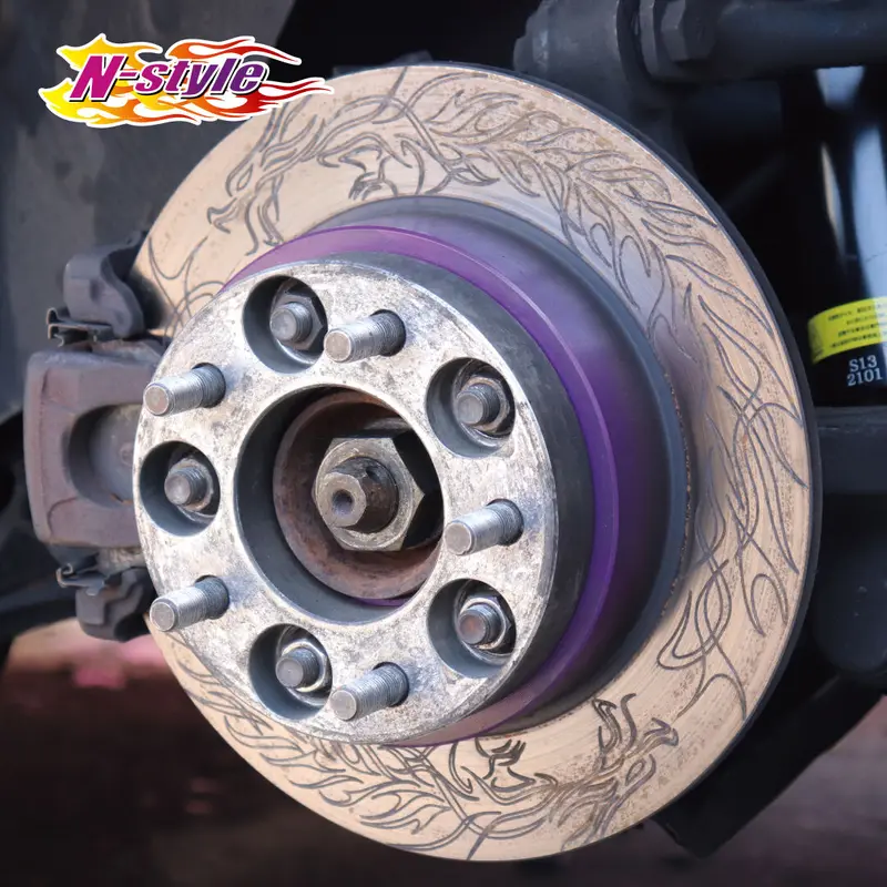 N-Style ブレーキローター ドラゴンスリット [S14・15ターボ/フロント