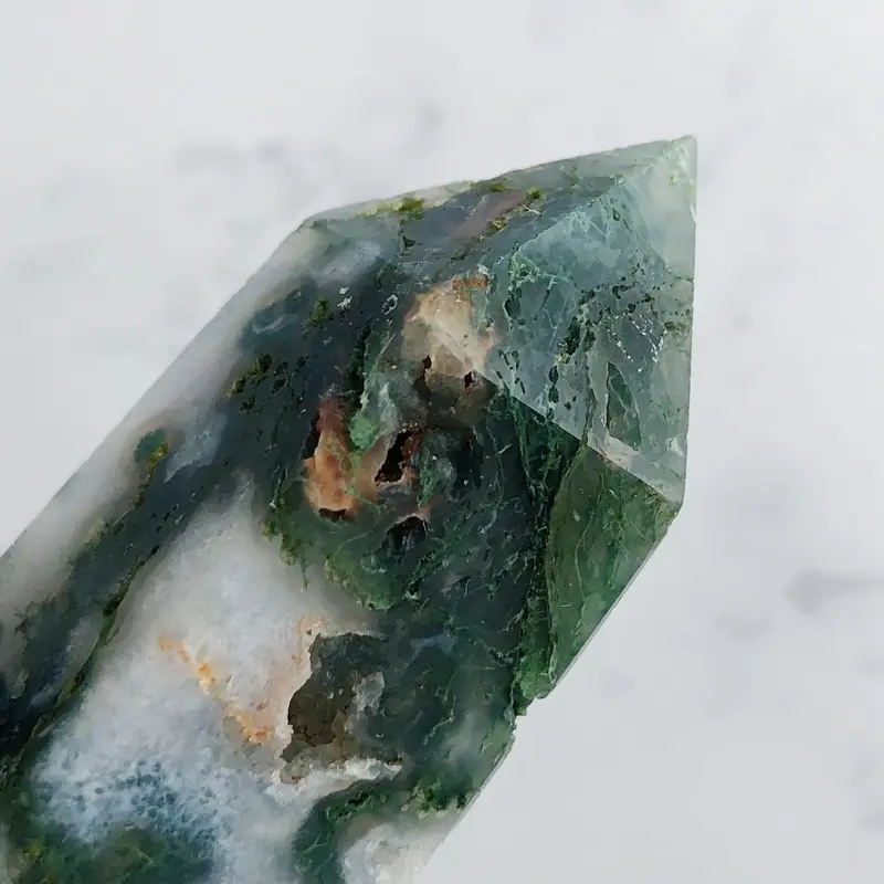 専用/天然石 モスアゲート タワー | nalans.com